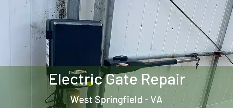  Electric Gate Repair West Springfield - VA