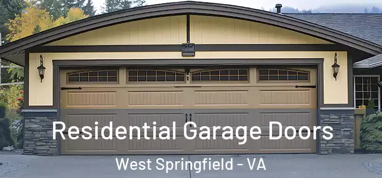  Residential Garage Doors West Springfield - VA